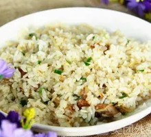 Potato and Pork Fried Rice