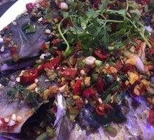 Cold-mixed crucian carp