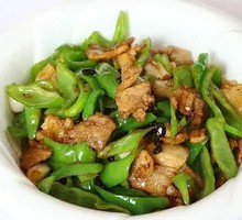 Green Pepper Shredded Pork