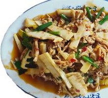 Bamboo Shoots Stir-Fried with Pork