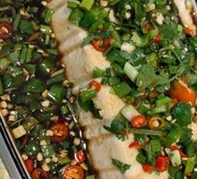 Tofu with Green Onion