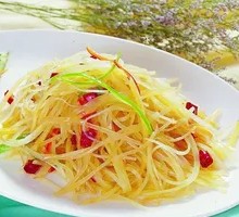 Shredded Potato and Pork Fried Rice