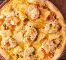 Hawaiian Shrimp Pizza