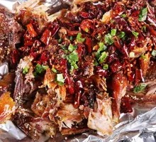 Spicy Torn Roast Rabbit