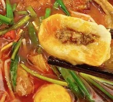 Spicy Beef Oil Hot Pot Fish Balls