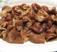 Braised Pig's Head Intestine