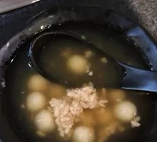 Glutinous Rice Balls in Fermented Rice Soup