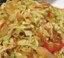 Bok Choy and Vermicelli Stir-fry