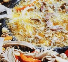 Tripe from the stomach of cattle