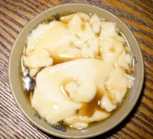 Caramel Ice Tofu Pudding