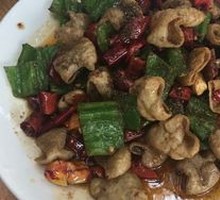 Spicy Pork Intestines Stir-fry