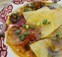 Dry-Mixed Potato Slices