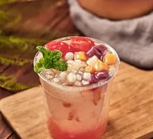 Sugar-Preserved Tomato Ice Jelly