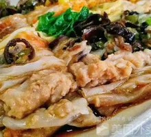 Egg Mushroom Lean Pork Rice Noodles