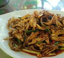 Stomach Strips with Tofu Noodles