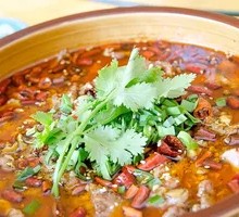 Sichuan Boiled Pork Slices