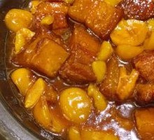 Braised Pork with Chestnuts