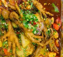 Glutinous Rice Braised Chicken Feet
