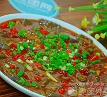 Sour Cabbage Blood Curd