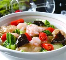 Luffa and Chicken Stir-fry