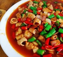 Spicy Pepper Crispy Intestine