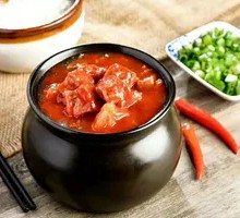 Tomato Beef in Pot