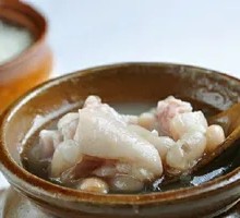 Snow Bean and Pig Trotter Stew