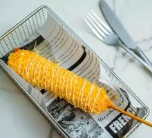 Cheese Stick with Stringy Texture