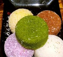 Colorful Fruit Ice Mochi
