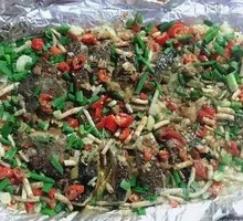 Grilled Crucian Carp in Foil