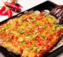 Grilled Garlic Eggplant