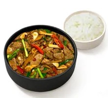 Pickled Chili Pork Liver Rice