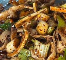 Spiced Pig Intestines Salad