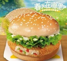 Sunshine Veggie Crunch Chicken Burger