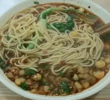 Pea and Chicken Offal Noodles