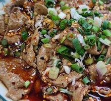 Cold-mixed pig liver