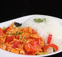 Tomato and Egg Fried Rice
