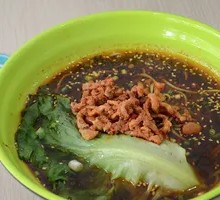 Potato and Pork Noodle Soup