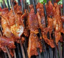 Tripe from the stomach of cattle