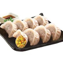 Corn and Pork Steamed Dumplings