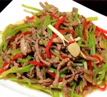 Green Pepper Shredded Pork