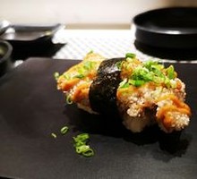 Crispy Brain Custard Sushi