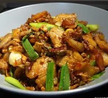 Salted Vegetable Stir-fry with Pork