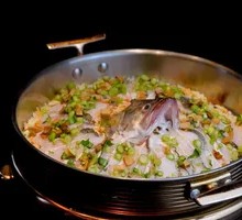 Surf Bass Stuffed Rice Cake