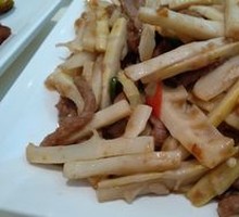 Bamboo Shoots with Pork Strips