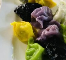 Five-Color Seafood Dumplings
