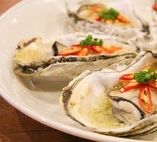 Garlic Roasted Oysters