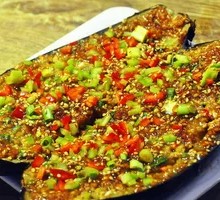 Grilled Large Eggplant