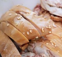 Soy Sauce Braised Rabbit with Sesame Oil