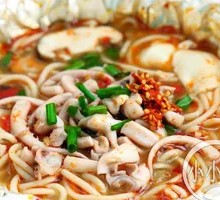 Thai Tom Yum Squid Noodles